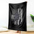Football Player American Flag Throw Blanket Cool Distressed Vintage Patriotic - Wonder Print Shop
