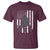 Football Player American Flag T Shirt Cool Distressed Vintage Patriotic - Wonder Print Shop