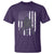 Football Player American Flag T Shirt Cool Distressed Vintage Patriotic - Wonder Print Shop