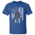 Football Player American Flag T Shirt Cool Distressed Vintage Patriotic - Wonder Print Shop