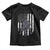 Football Player American Flag Toddler T Shirt Cool Distressed Vintage Patriotic - Wonder Print Shop