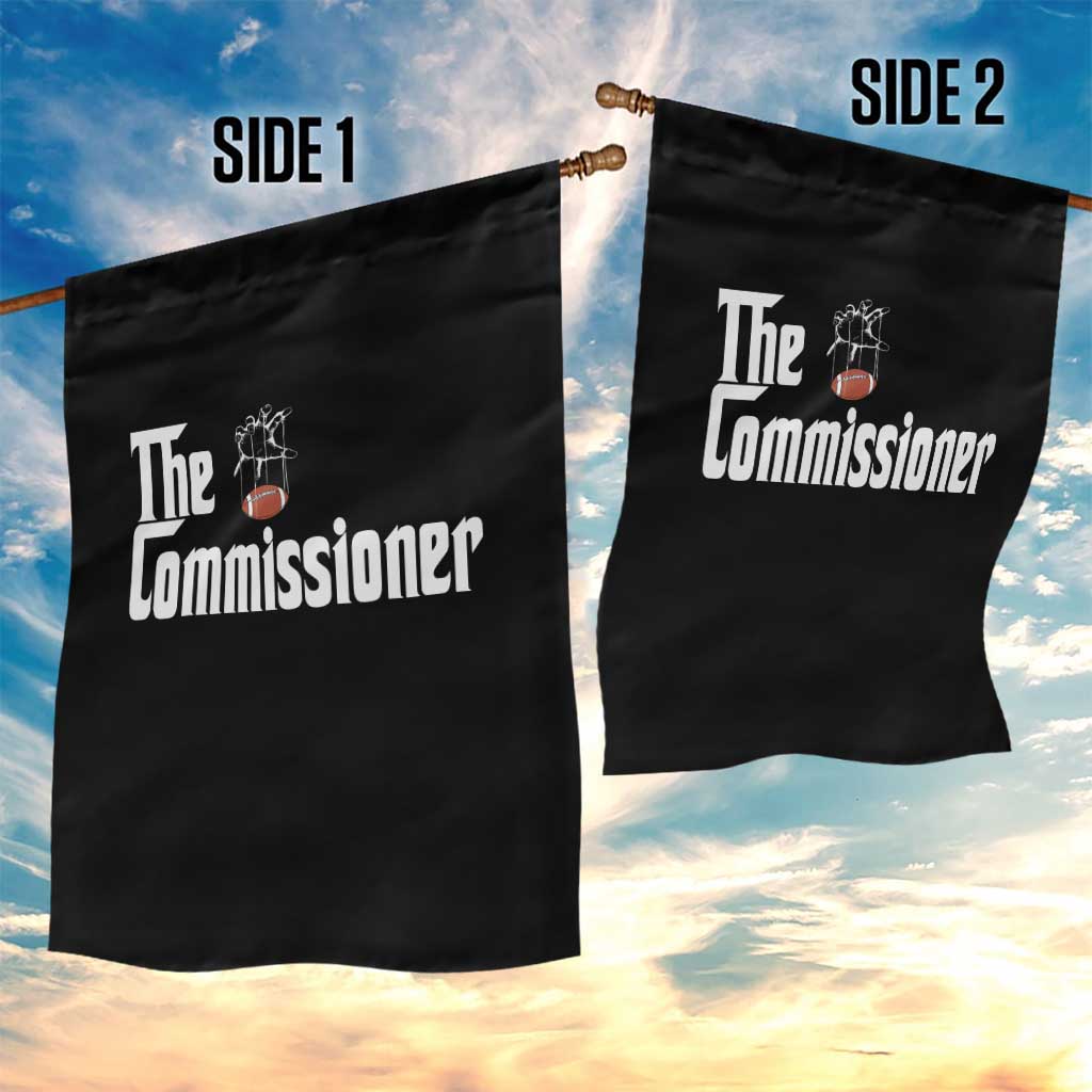 Fantasy Football Commissioner Garden Flag Draft Party Commish FFL - Wonder Print Shop