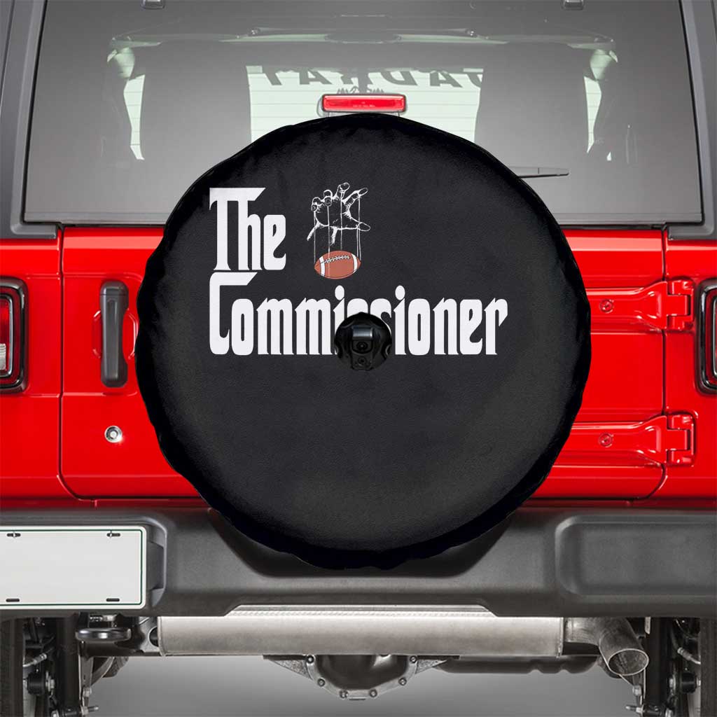 Fantasy Football Commissioner Spare Tire Cover Draft Party Commish FFL - Wonder Print Shop