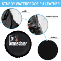 Fantasy Football Commissioner Spare Tire Cover Draft Party Commish FFL - Wonder Print Shop