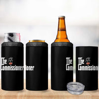 Fantasy Football Commissioner 4 in 1 Can Cooler Tumbler Draft Party Commish FFL - Wonder Print Shop