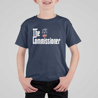 Fantasy Football Commissioner T Shirt For Kid Draft Party Commish FFL - Wonder Print Shop