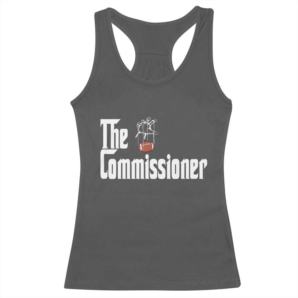 Fantasy Football Commissioner Racerback Tank Top Draft Party Commish FFL - Wonder Print Shop