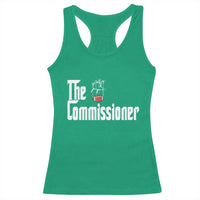 Fantasy Football Commissioner Racerback Tank Top Draft Party Commish FFL - Wonder Print Shop