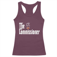 Fantasy Football Commissioner Racerback Tank Top Draft Party Commish FFL - Wonder Print Shop