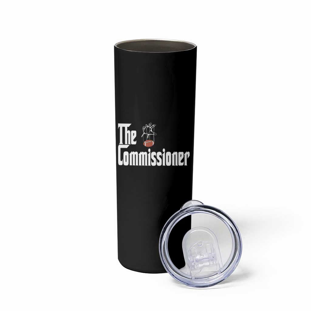 Fantasy Football Commissioner Skinny Tumbler Draft Party Commish FFL - Wonder Print Shop