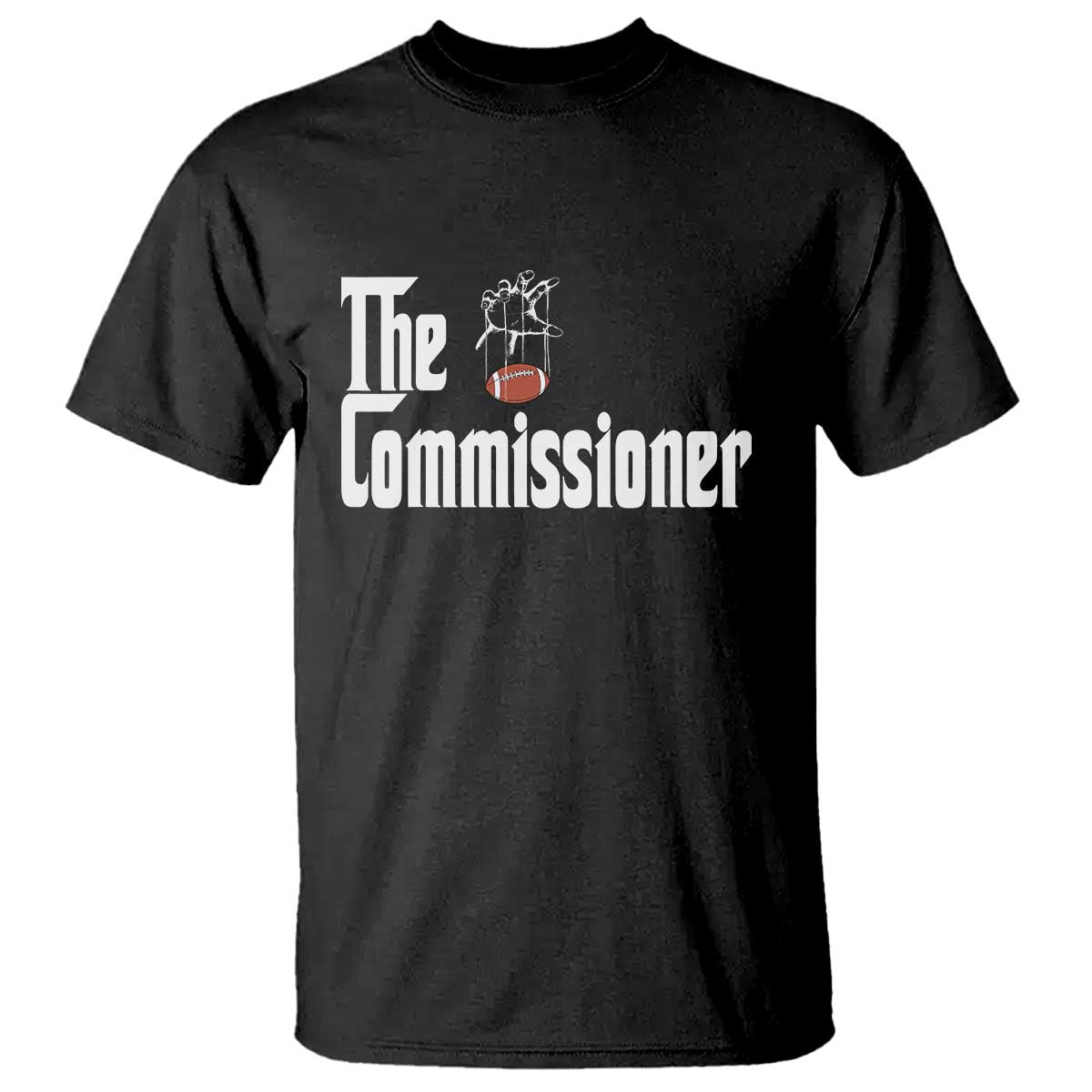 Fantasy Football Commissioner T Shirt Draft Party Commish FFL - Wonder Print Shop