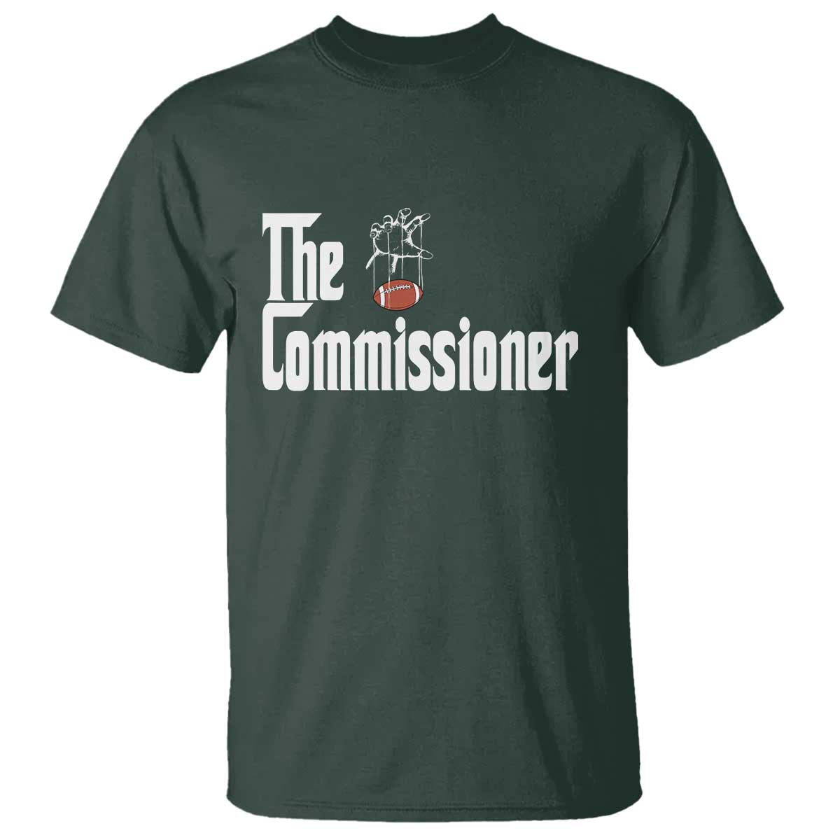 Fantasy Football Commissioner T Shirt Draft Party Commish FFL - Wonder Print Shop