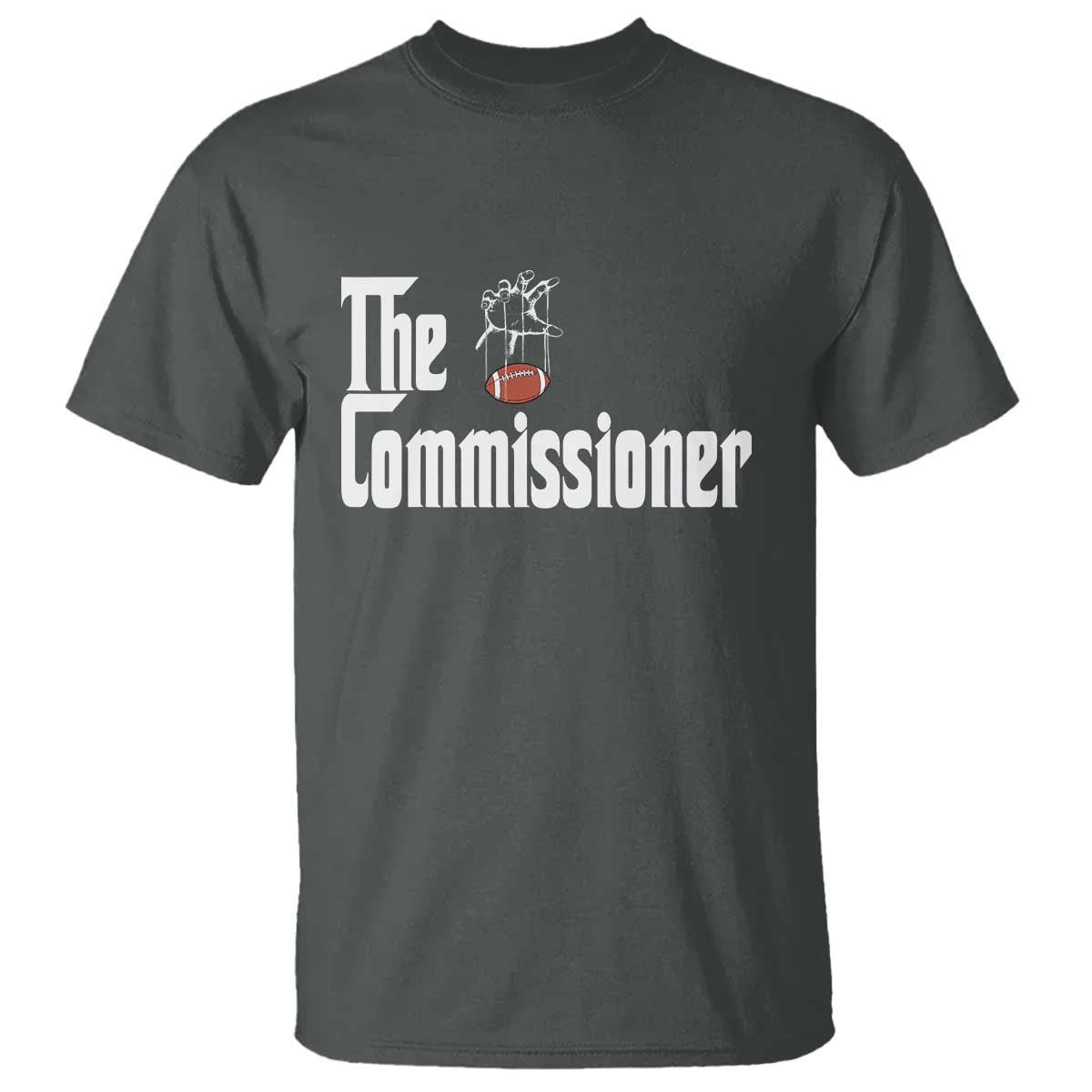 Fantasy Football Commissioner T Shirt Draft Party Commish FFL - Wonder Print Shop