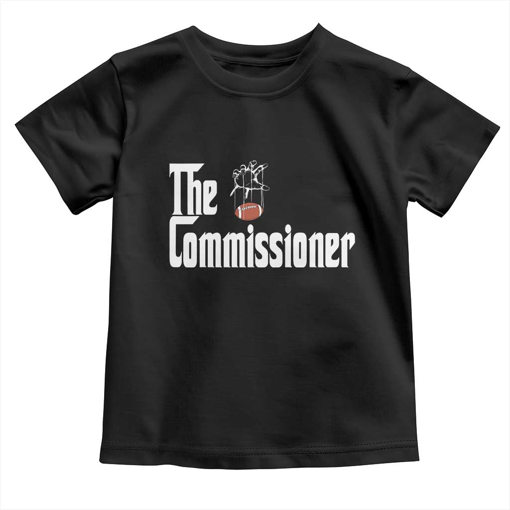 Fantasy Football Commissioner Toddler T Shirt Draft Party Commish FFL - Wonder Print Shop