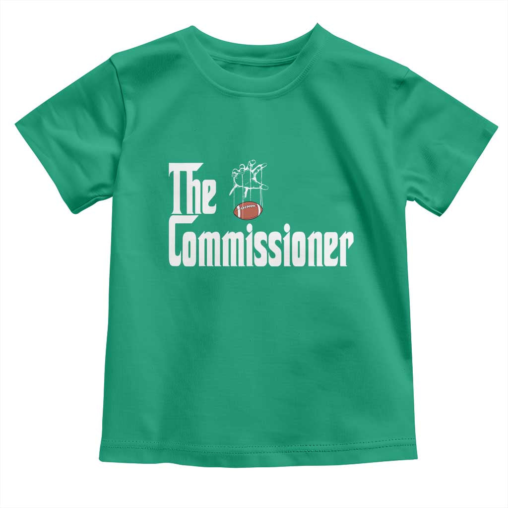 Fantasy Football Commissioner Toddler T Shirt Draft Party Commish FFL - Wonder Print Shop