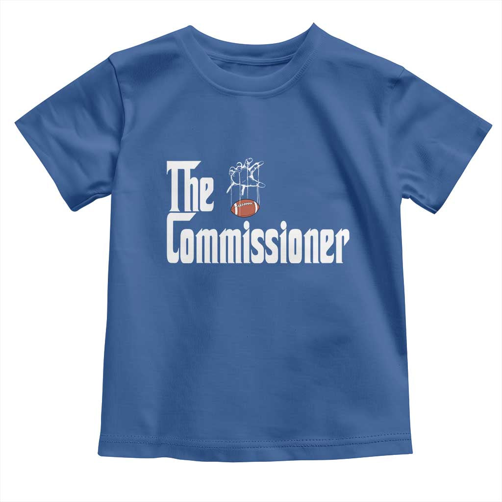 Fantasy Football Commissioner Toddler T Shirt Draft Party Commish FFL - Wonder Print Shop
