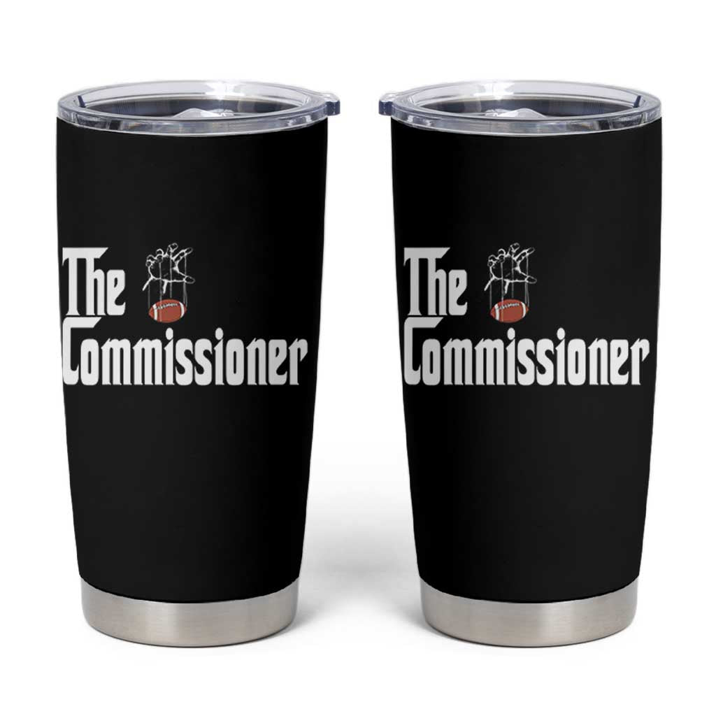 Fantasy Football Commissioner Tumbler Cup Draft Party Commish FFL - Wonder Print Shop