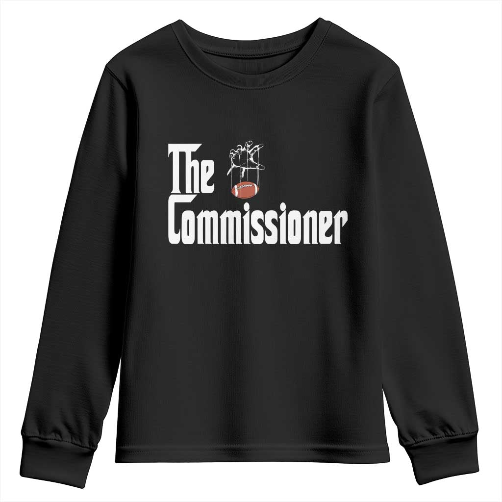 Fantasy Football Commissioner Youth Sweatshirt Draft Party Commish FFL - Wonder Print Shop