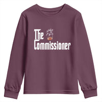 Fantasy Football Commissioner Youth Sweatshirt Draft Party Commish FFL - Wonder Print Shop