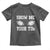 Funny Fantasy Football Toddler T Shirt Show Me Your TDs Draft Party commish FFL - Wonder Print Shop