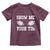 Funny Fantasy Football Toddler T Shirt Show Me Your TDs Draft Party commish FFL - Wonder Print Shop