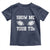 Funny Fantasy Football Toddler T Shirt Show Me Your TDs Draft Party commish FFL - Wonder Print Shop