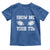 Funny Fantasy Football Toddler T Shirt Show Me Your TDs Draft Party commish FFL - Wonder Print Shop