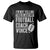 Football Coach T Shirt Cool Distressed Vintage Funny Not Yelling - Wonder Print Shop