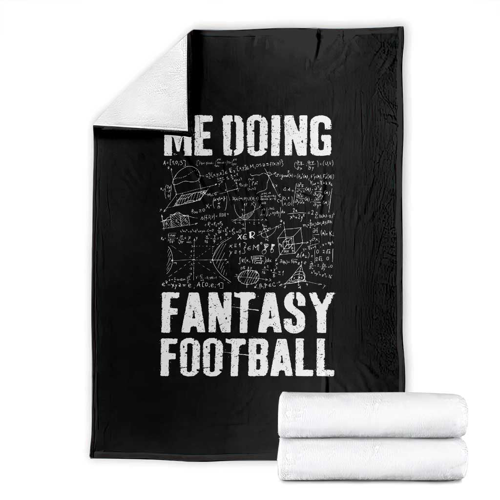 Funny Fantasy Football Throw Blanket Draft Party Commish FFL Vintage Touchdown Season - Wonder Print Shop