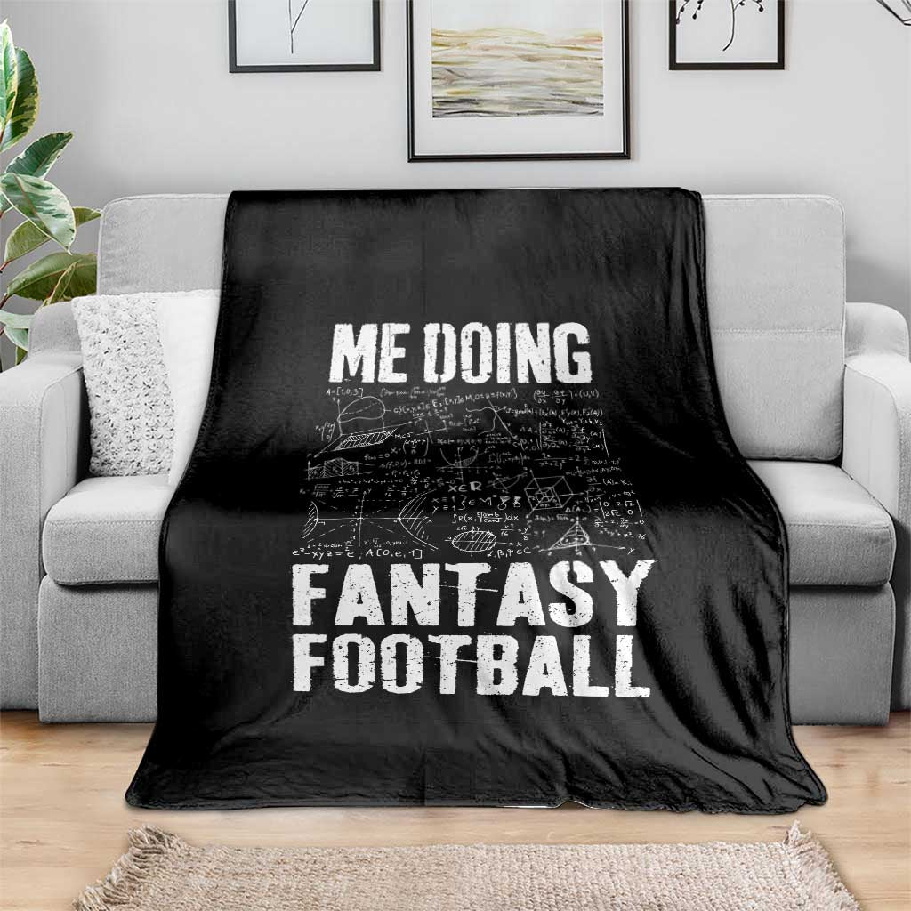 Funny Fantasy Football Throw Blanket Draft Party Commish FFL Vintage Touchdown Season - Wonder Print Shop
