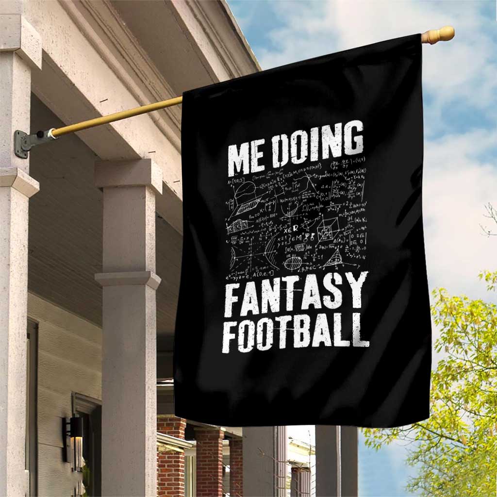 Funny Fantasy Football Garden Flag Draft Party Commish FFL Vintage Touchdown Season - Wonder Print Shop