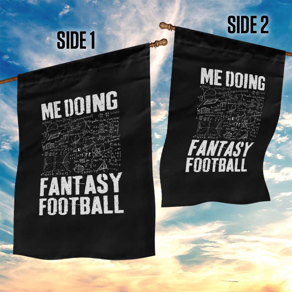 Funny Fantasy Football Garden Flag Draft Party Commish FFL Vintage Touchdown Season - Wonder Print Shop