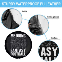 Funny Fantasy Football Spare Tire Cover Draft Party Commish FFL Vintage Touchdown Season - Wonder Print Shop