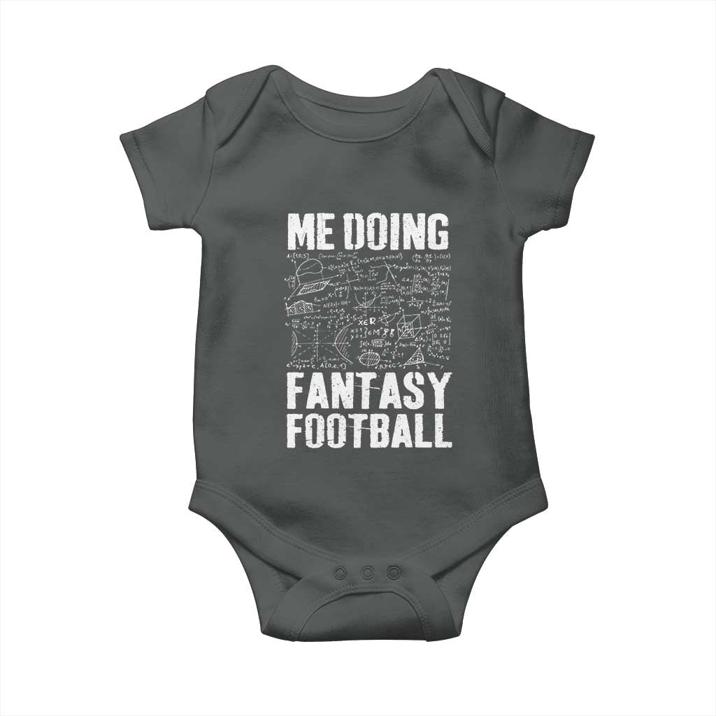 Funny Fantasy Football Baby Onesie Draft Party Commish FFL Vintage Touchdown Season - Wonder Print Shop