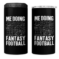 Funny Fantasy Football 4 in 1 Can Cooler Tumbler Draft Party Commish FFL Vintage Touchdown Season - Wonder Print Shop