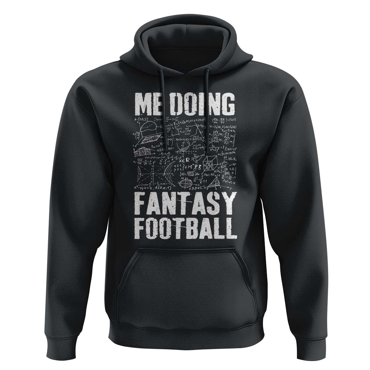 Funny Fantasy Football Hoodie Draft Party Commish FFL Vintage Touchdown Season - Wonder Print Shop