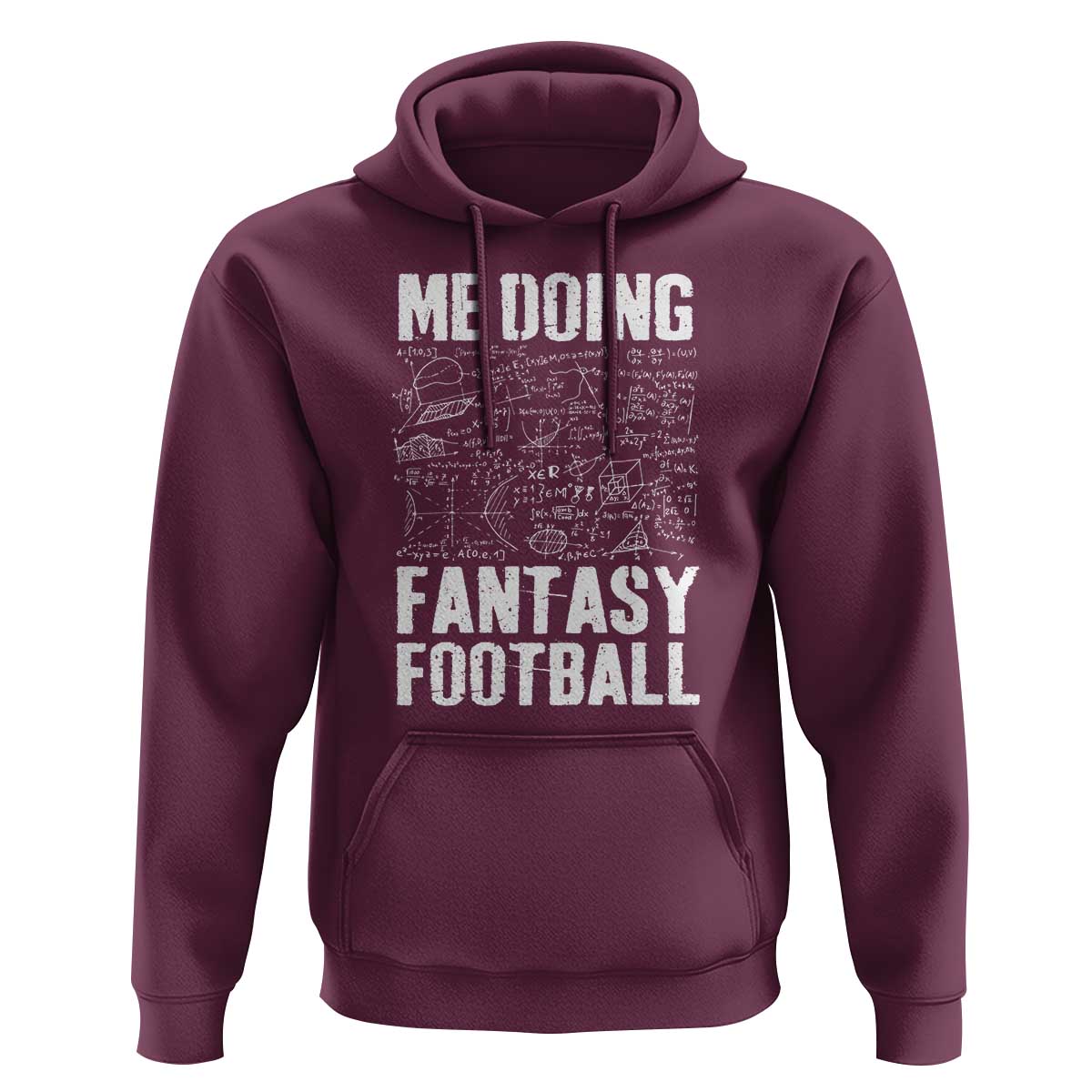 Funny Fantasy Football Hoodie Draft Party Commish FFL Vintage Touchdown Season - Wonder Print Shop