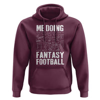 Funny Fantasy Football Hoodie Draft Party Commish FFL Vintage Touchdown Season - Wonder Print Shop