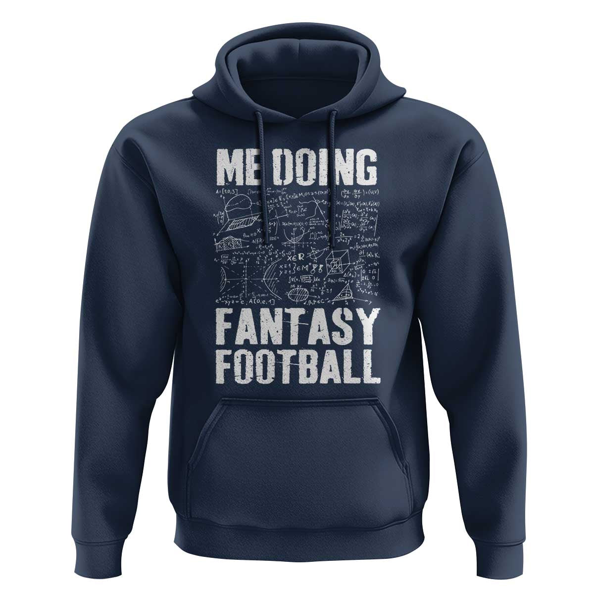 Funny Fantasy Football Hoodie Draft Party Commish FFL Vintage Touchdown Season - Wonder Print Shop