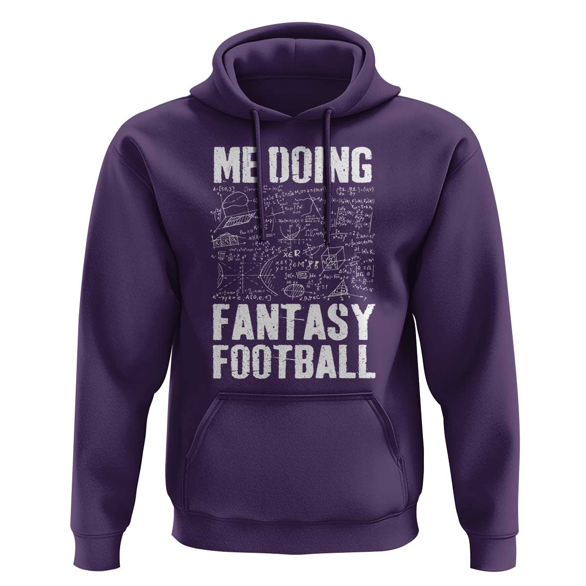Funny Fantasy Football Hoodie Draft Party Commish FFL Vintage Touchdown Season - Wonder Print Shop