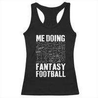 Funny Fantasy Football Racerback Tank Top Draft Party Commish FFL Vintage Touchdown Season - Wonder Print Shop