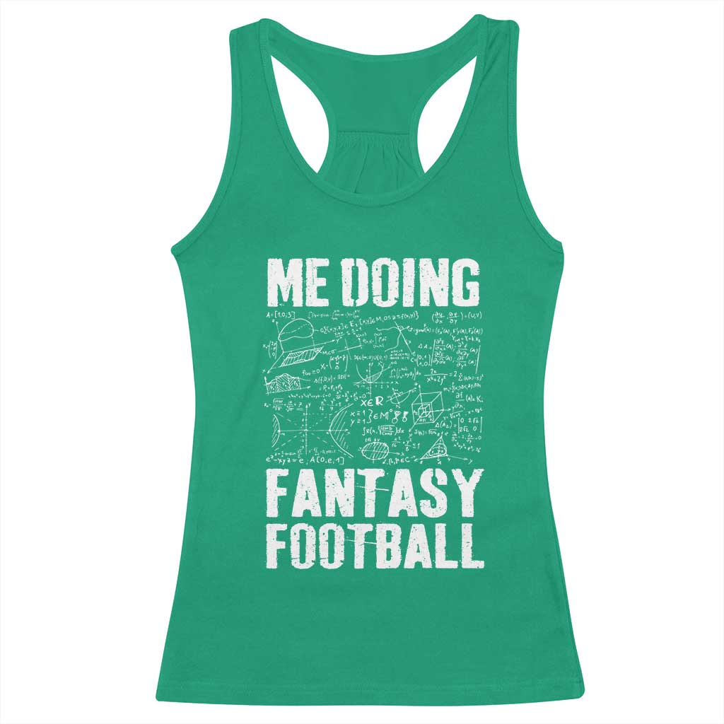 Funny Fantasy Football Racerback Tank Top Draft Party Commish FFL Vintage Touchdown Season - Wonder Print Shop