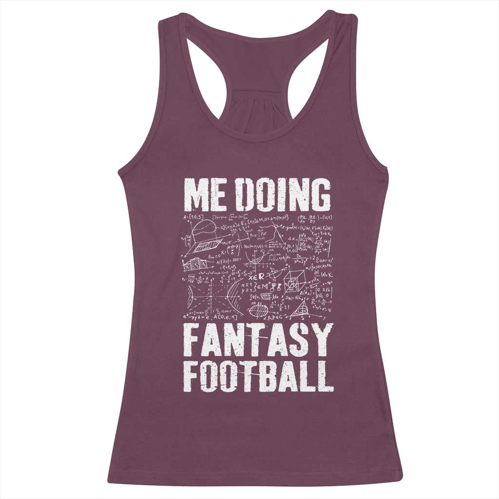 Funny Fantasy Football Racerback Tank Top Draft Party Commish FFL Vintage Touchdown Season - Wonder Print Shop
