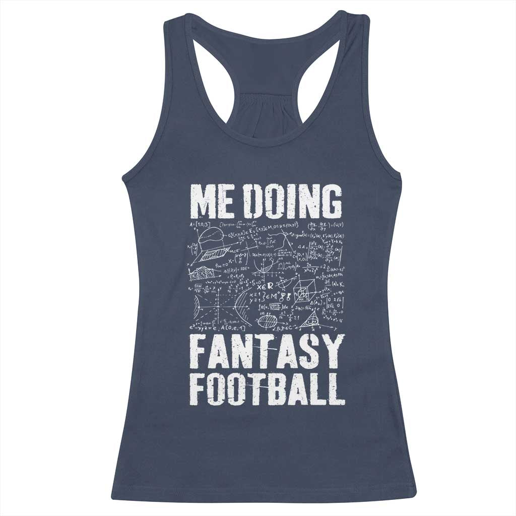 Funny Fantasy Football Racerback Tank Top Draft Party Commish FFL Vintage Touchdown Season - Wonder Print Shop