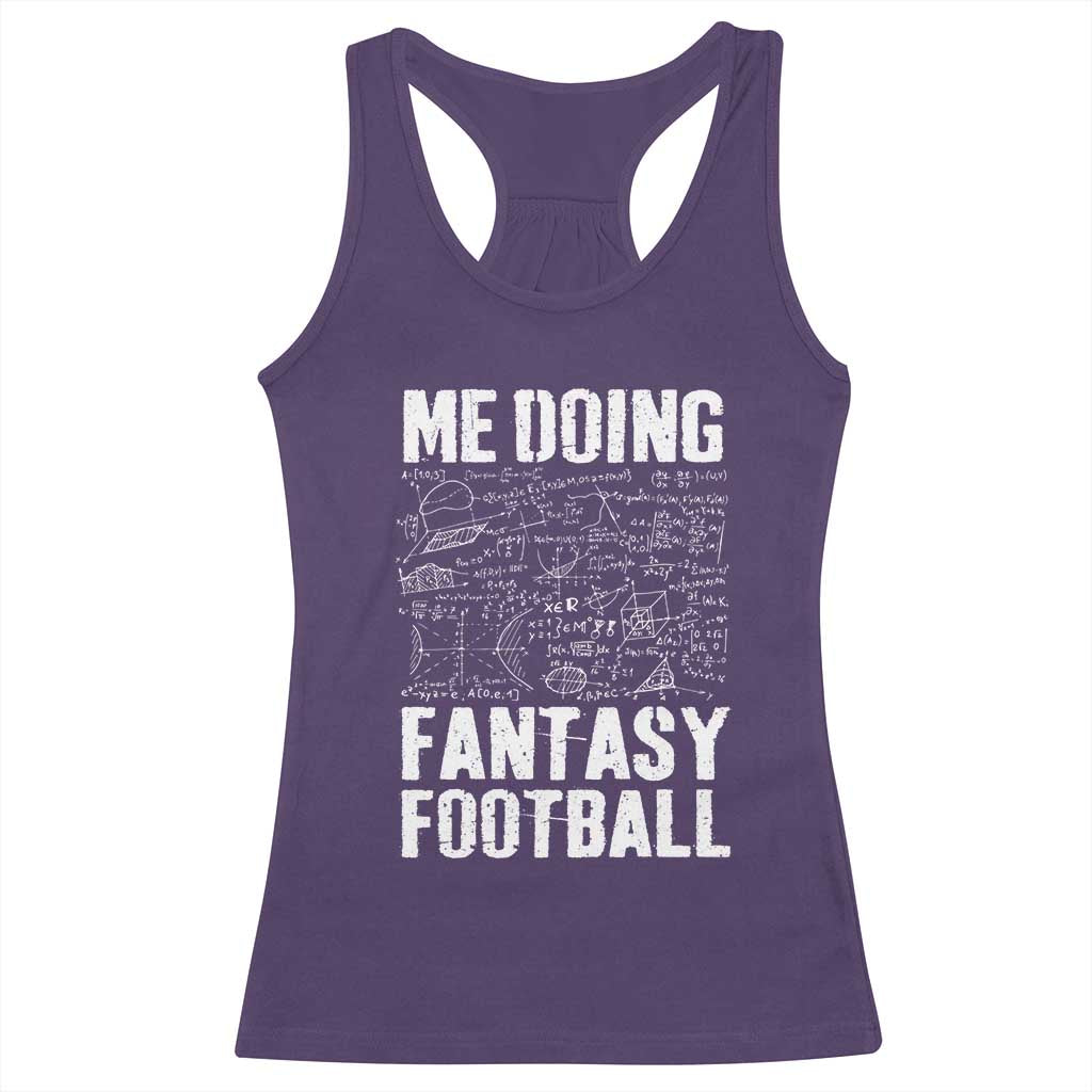 Funny Fantasy Football Racerback Tank Top Draft Party Commish FFL Vintage Touchdown Season - Wonder Print Shop