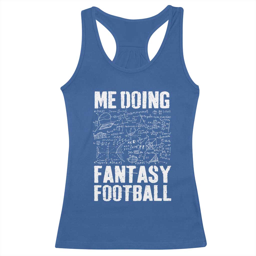 Funny Fantasy Football Racerback Tank Top Draft Party Commish FFL Vintage Touchdown Season - Wonder Print Shop