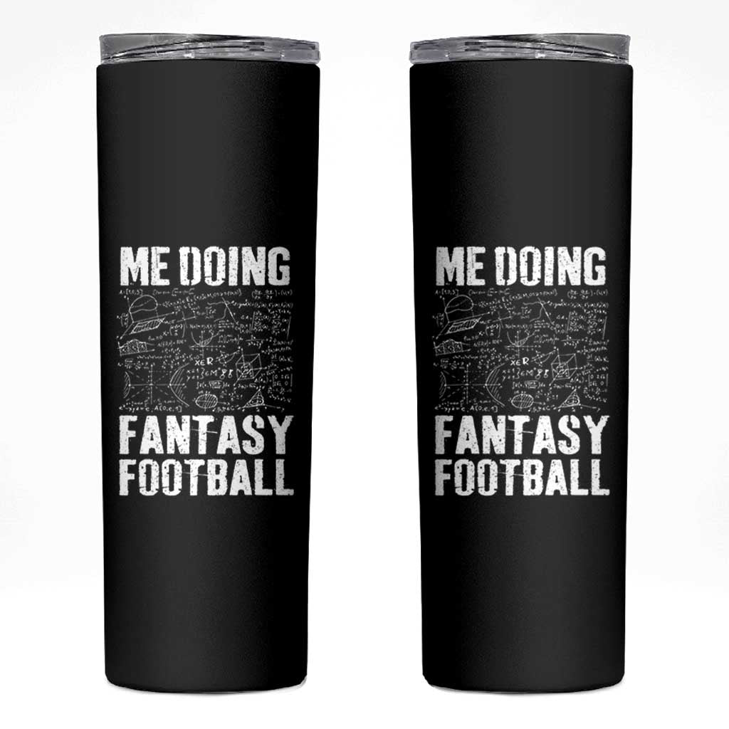 Funny Fantasy Football Skinny Tumbler Draft Party Commish FFL Vintage Touchdown Season - Wonder Print Shop
