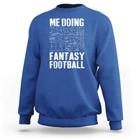 Funny Fantasy Football Sweatshirt Draft Party Commish FFL Vintage Touchdown Season - Wonder Print Shop