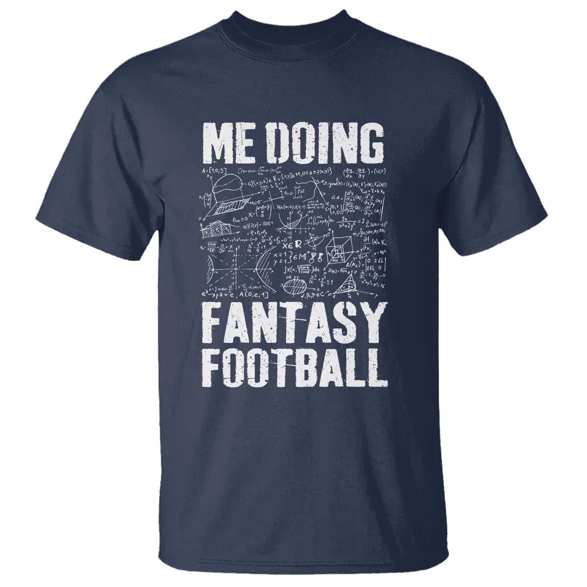 Funny Fantasy Football T Shirt Draft Party Commish FFL Vintage Touchdown Season - Wonder Print Shop