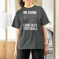 Funny Fantasy Football T Shirt For Women Draft Party Commish FFL Vintage Touchdown Season - Wonder Print Shop